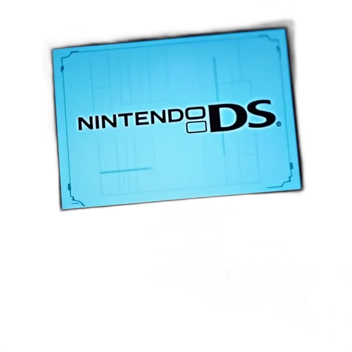 3d render, concept art, close-up, nintendo, game, console, screen, displaying transparent PNG cut-out