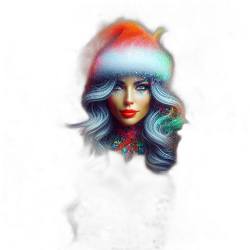 hat, crown, fantasy art, photorealistic, pixel art, watercolor, colorful, enchanting transparent PNG cut-out
