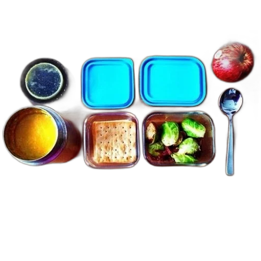 food, photorealistic, 3d render, blue, colorful, neon, dark, wooden transparent PNG cut-out