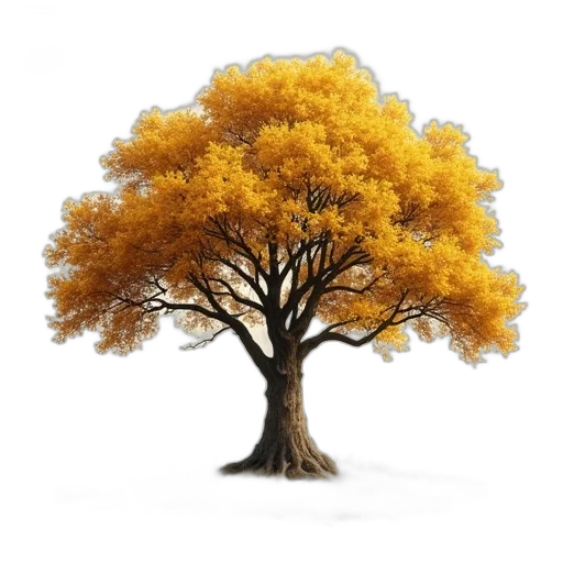 tree, crown, animal, hair, photorealistic, 3d render, concept art, oil painting transparent PNG cut-out
