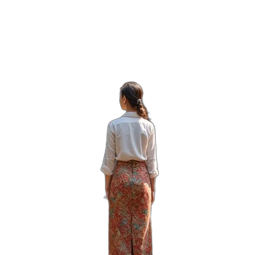dress, staff, jacket, jewelry, 3d render, photorealistic, earth tones, pastel transparent PNG cut-out