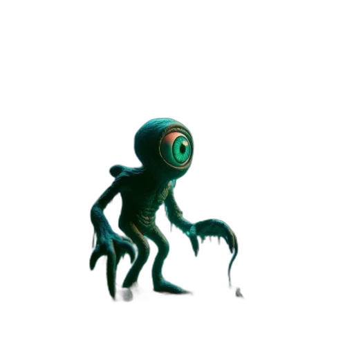 creature, robot, animal, staff, concept art, 3d render, pixel art, fantasy art transparent PNG cut-out
