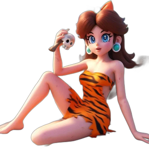 dress, jewelry, animal, concept art, cartoon, 3d render, anime, underwater transparent PNG cut-out
