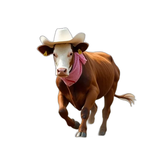 animal, hat, creature, food, 3d render, photorealistic, concept art, pixel art transparent PNG cut-out