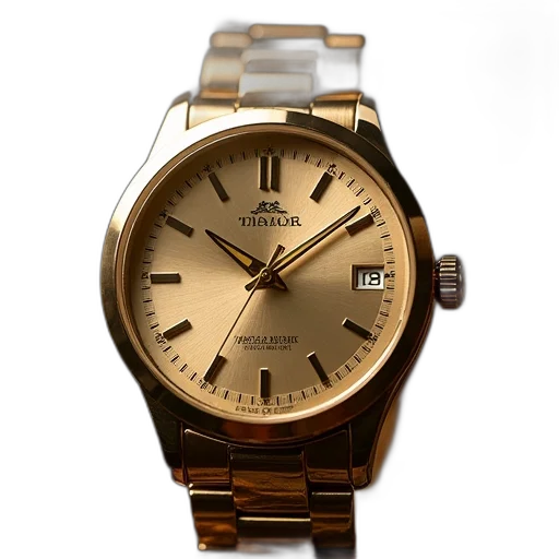 jewelry, image, gold, wrist, watch, yale, logo, dial transparent PNG cut-out