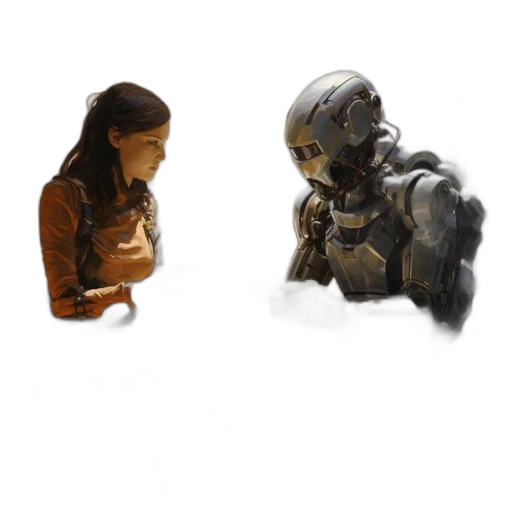 robot, jewelry, mask, 3d render, concept art, photorealistic, fantasy art, outer space transparent PNG cut-out