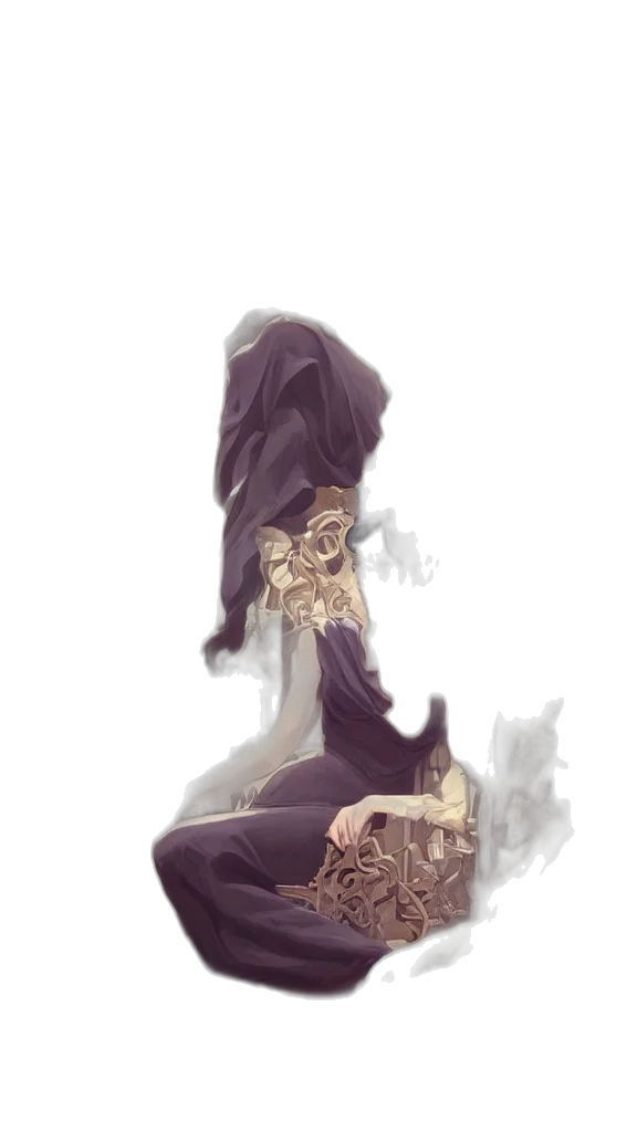 dress, mask, crown, jewelry, concept art, fantasy art, pixel art, watercolor transparent PNG cut-out