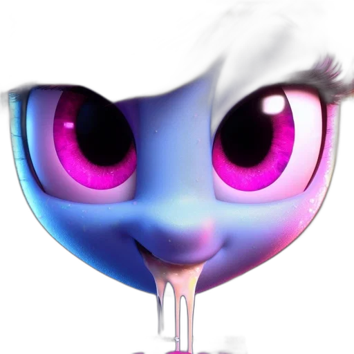 staff, face, robot, creature, concept art, 3d render, cartoon, fantasy art transparent PNG cut-out