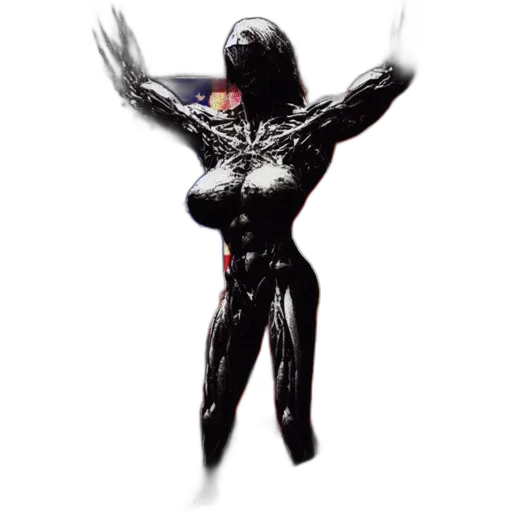 robot, creature, mask, concept art, comic book art, pixel art, 3d render, outer space transparent PNG cut-out