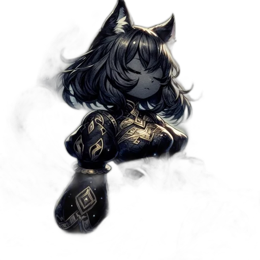 mask, staff, creature, dress, pixel art, fantasy art, watercolor, concept art transparent PNG cut-out
