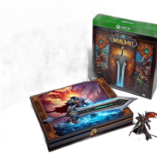 concept art, image, displays, luxurious, world, warcraft, collector, edition transparent PNG cut-out