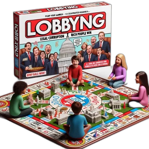 image, parody, board, game, lobbying, being, played, four transparent PNG cut-out