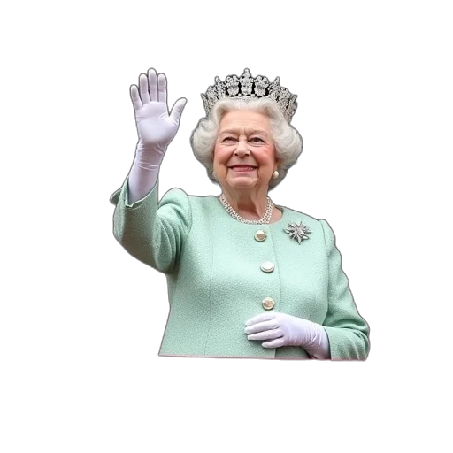 crown, hat, staff, dress transparent PNG cut-out