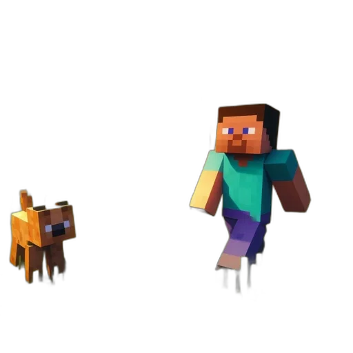 animal, creature, robot, staff, 3d render, concept art, pixel art, fantasy art transparent PNG cut-out