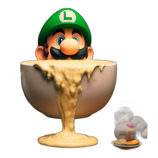 crown, hat, food, jewelry, 3d render, concept art, pixel art, mario-inspired transparent PNG cut-out