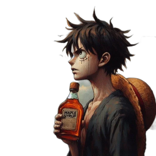 bottle, dragon, jacket, food, concept art, pixel art, photorealistic, anime transparent PNG cut-out