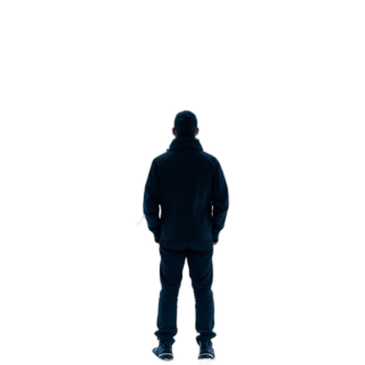 jacket, face, staff, creature, concept art, pixel art, 3d render, photorealistic transparent PNG cut-out