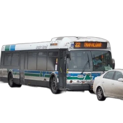 car, photorealistic, 3d render, london, transit, bus, parked, street transparent PNG cut-out