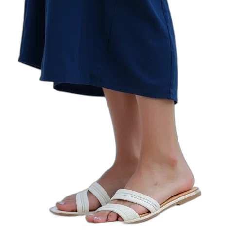 shoes, dress, umbrella, staff transparent PNG cut-out