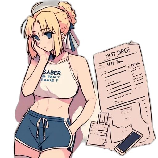dress, weapon, jacket, staff, anime, concept art, cartoon, cyberpunk transparent PNG cut-out