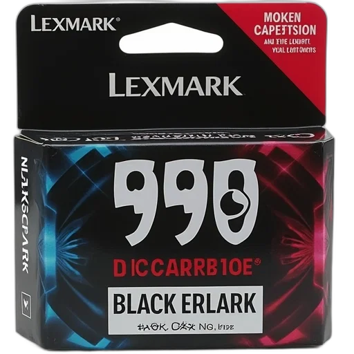 lexmark, ink, cartridge, black transparent PNG cut-out