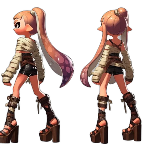 weapon, staff, concept art, 3d render, fantasy art, pixel art, monochrome, earth tones transparent PNG cut-out