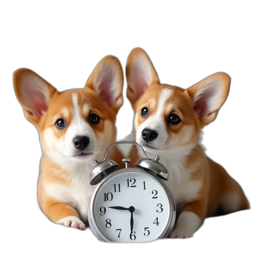 photorealistic, 3d render, two, cute transparent PNG cut-out