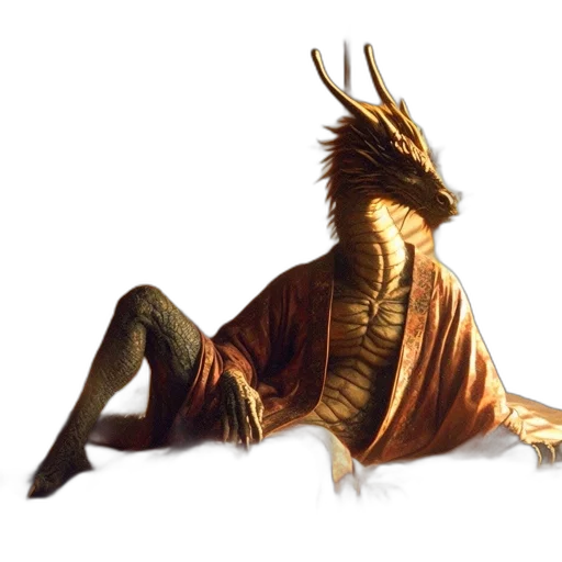 dragon, creature, dress, animal, concept art, fantasy art, 3d render, pixel art transparent PNG cut-out