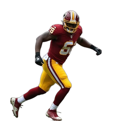 robert, pollard, washington, redskins transparent PNG cut-out