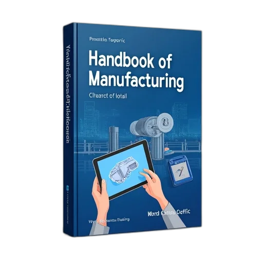 first, image, shows, cover, book, titled, handbook, manufacturing transparent PNG cut-out