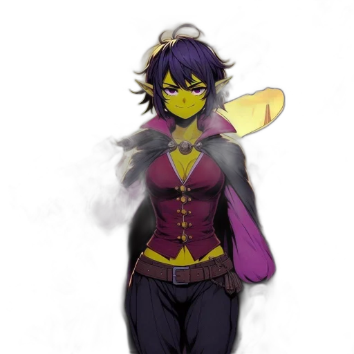 staff, mask, jacket, dress, concept art, pixel art, fantasy art, anime transparent PNG cut-out