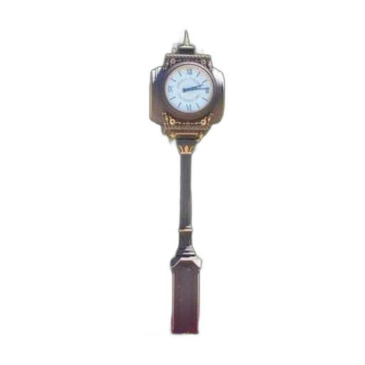 staff, jewelry, weapon, sword, vintage-style, clock, roman, numerals transparent PNG cut-out