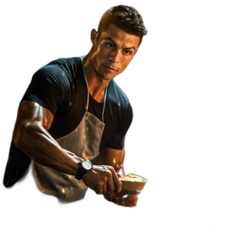 food, weapon, robot, staff, photorealistic, concept art, 3d render, pixel art transparent PNG cut-out