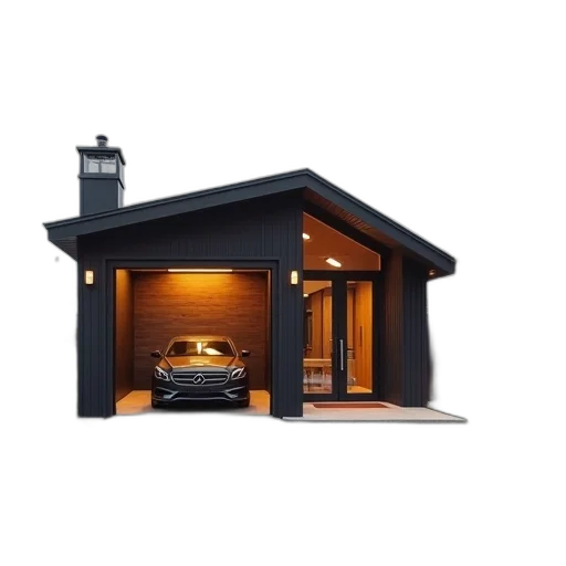 furniture, building, 3d render, photorealistic, concept art, small, lean, pole transparent PNG cut-out