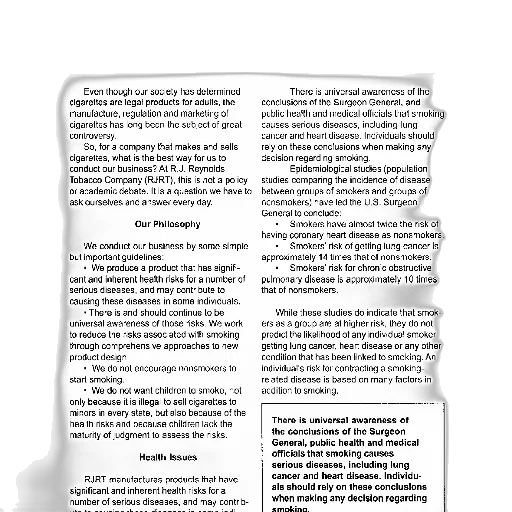 page, book, report, titled, smoking, health, discusses, risks transparent PNG cut-out