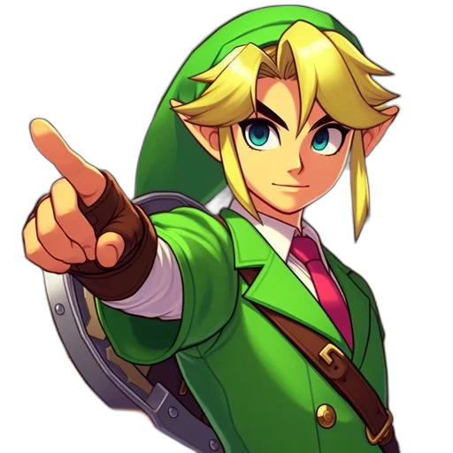 staff, weapon, face, pixel art, concept art, fantasy art, cartoon, green transparent PNG cut-out