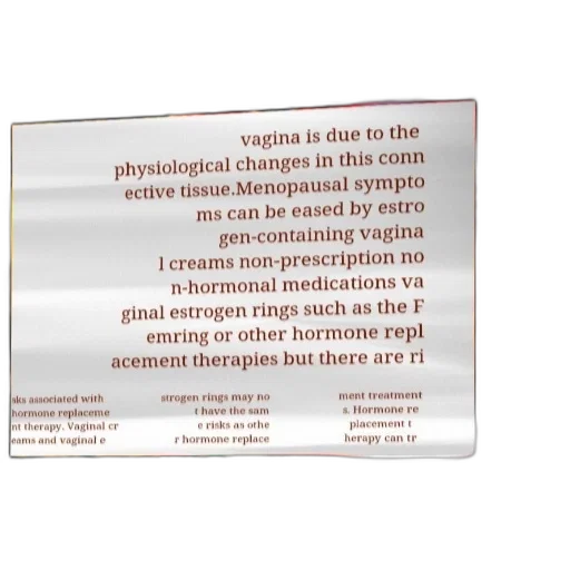 poster, discusses, use, estrogen-containing, creams, rings, vaginal, health transparent PNG cut-out