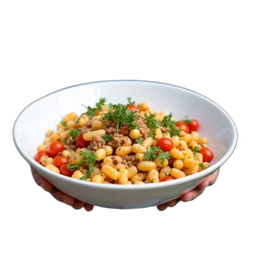 food, person, holding, white, bowl, filled, colorful, salad transparent PNG cut-out