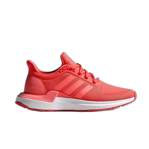 shoes, 3d render, red, adidas transparent PNG cut-out