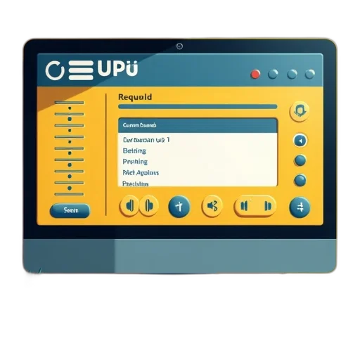 computer, screen, displaying, software, interface, various, options, settings transparent PNG cut-out