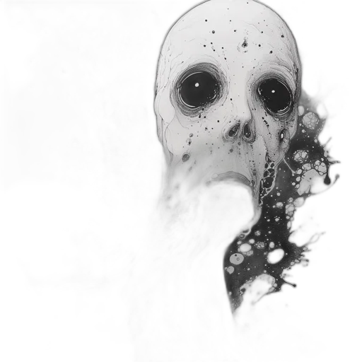 mask, face, creature, robot, concept art, comic book art, photorealistic, pencil sketch transparent PNG cut-out