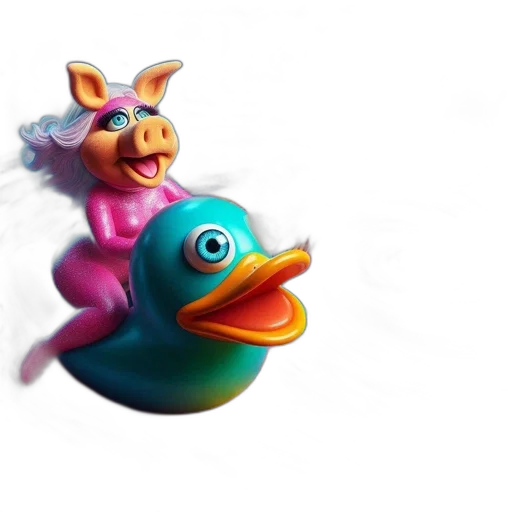 animal, creature, 3d render, concept art, fantasy art, photorealistic, underwater, pink transparent PNG cut-out
