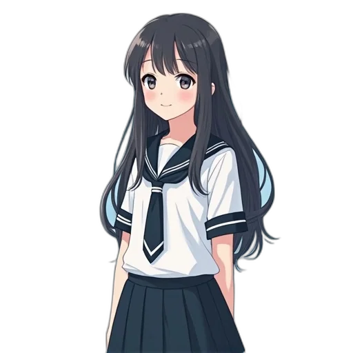 staff, dress, hair, animal, anime, pixel art, cartoon, concept art transparent PNG cut-out