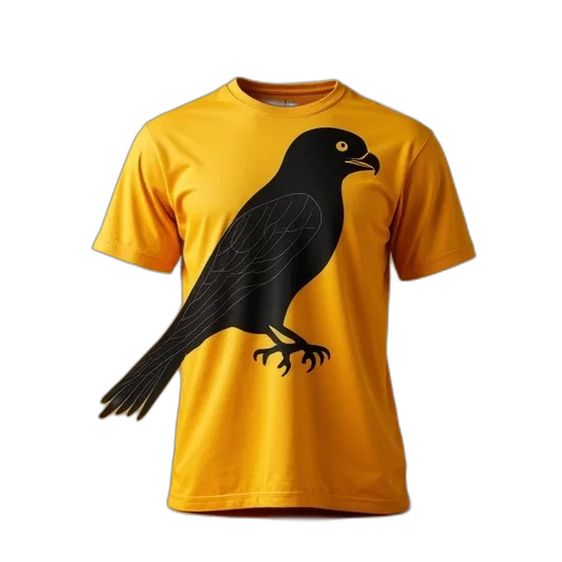 mustard, shirt, black, hawke transparent PNG cut-out