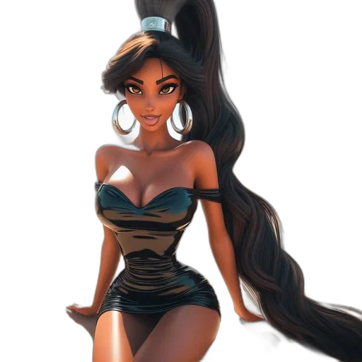 dress, concept art, fantasy art, cartoon transparent PNG cut-out