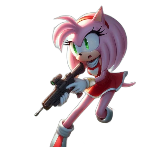 weapon, staff, animal, 3d render, concept art, pixel art, cartoon, anthropomorphic transparent PNG cut-out