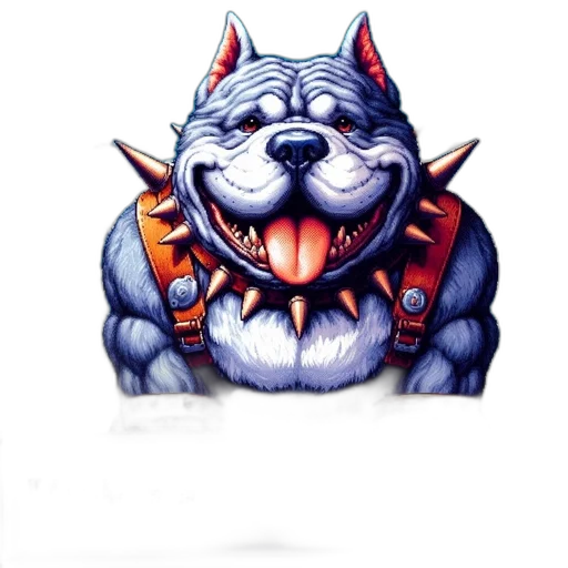 staff, animal, creature, face, pixel art, concept art, fantasy art, photorealistic transparent PNG cut-out
