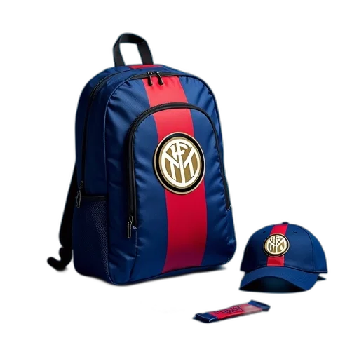 hat, collection, items, related, italian, football, club, inter transparent PNG cut-out