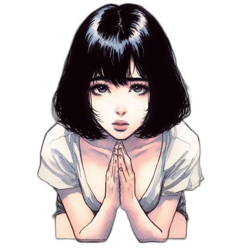 face, mask, robot, anime, comic book art, concept art, pixel art, monochrome transparent PNG cut-out