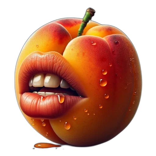 food, face, creature, animal, photorealistic, 3d render, concept art, fantasy art transparent PNG cut-out